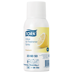 Баллончик TORK (Торк) Premium 236050 А1 для автом. освежителя, цитрус, 75 мл